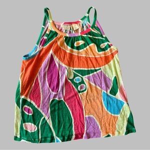 CHRISTIAN SIRIANO Women’s Colorful Abstract Tank Top